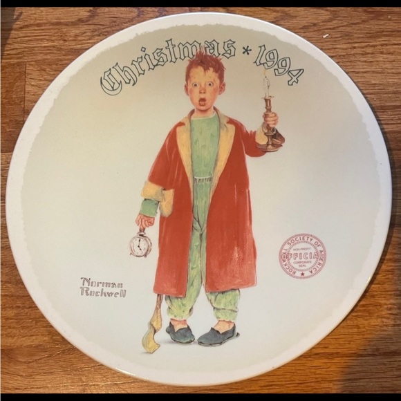 Edna Knowles Norman Rockwell limited edition plate - Picture 6 of 7